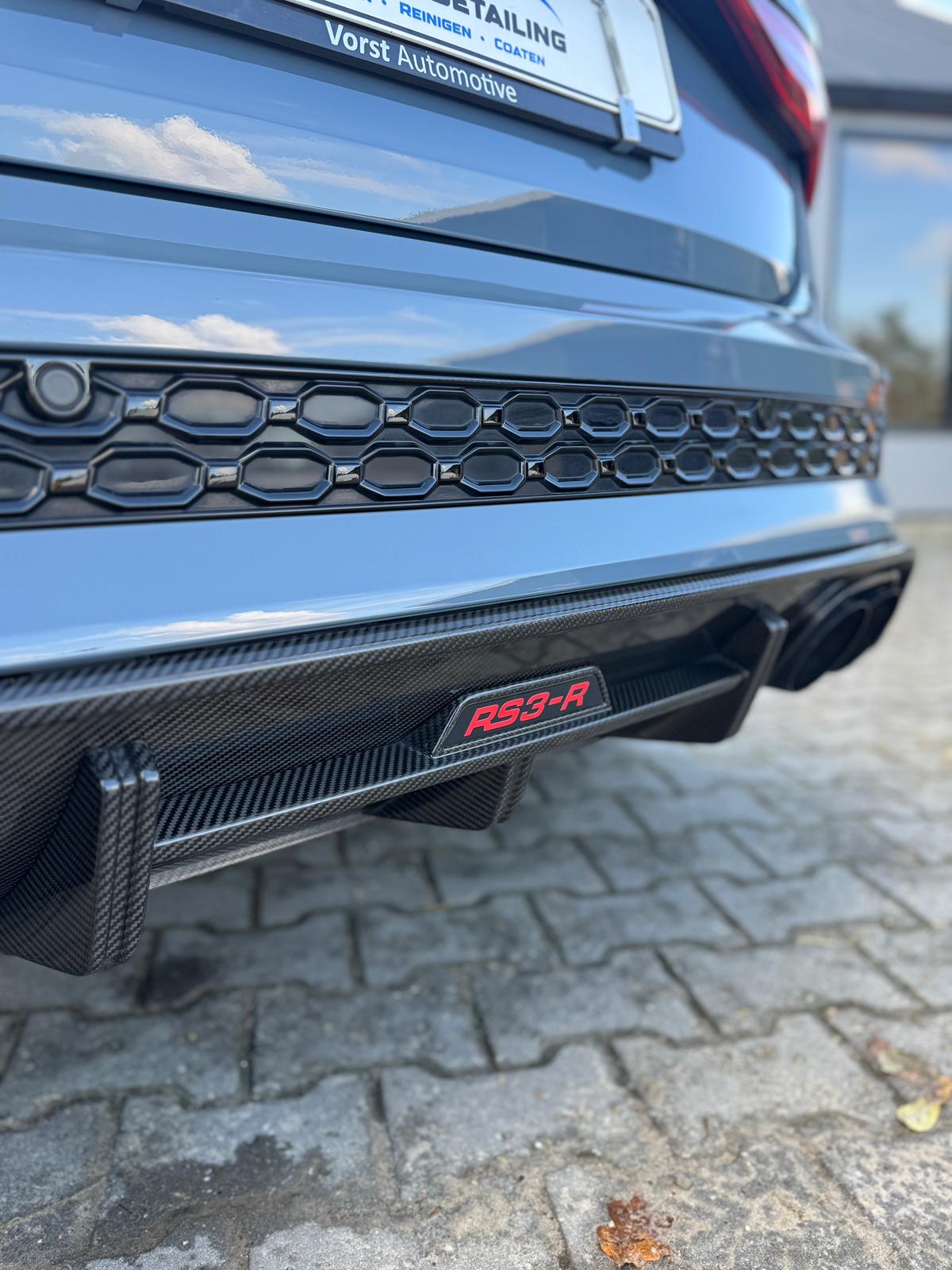 Audi RS3-R exhaust detail