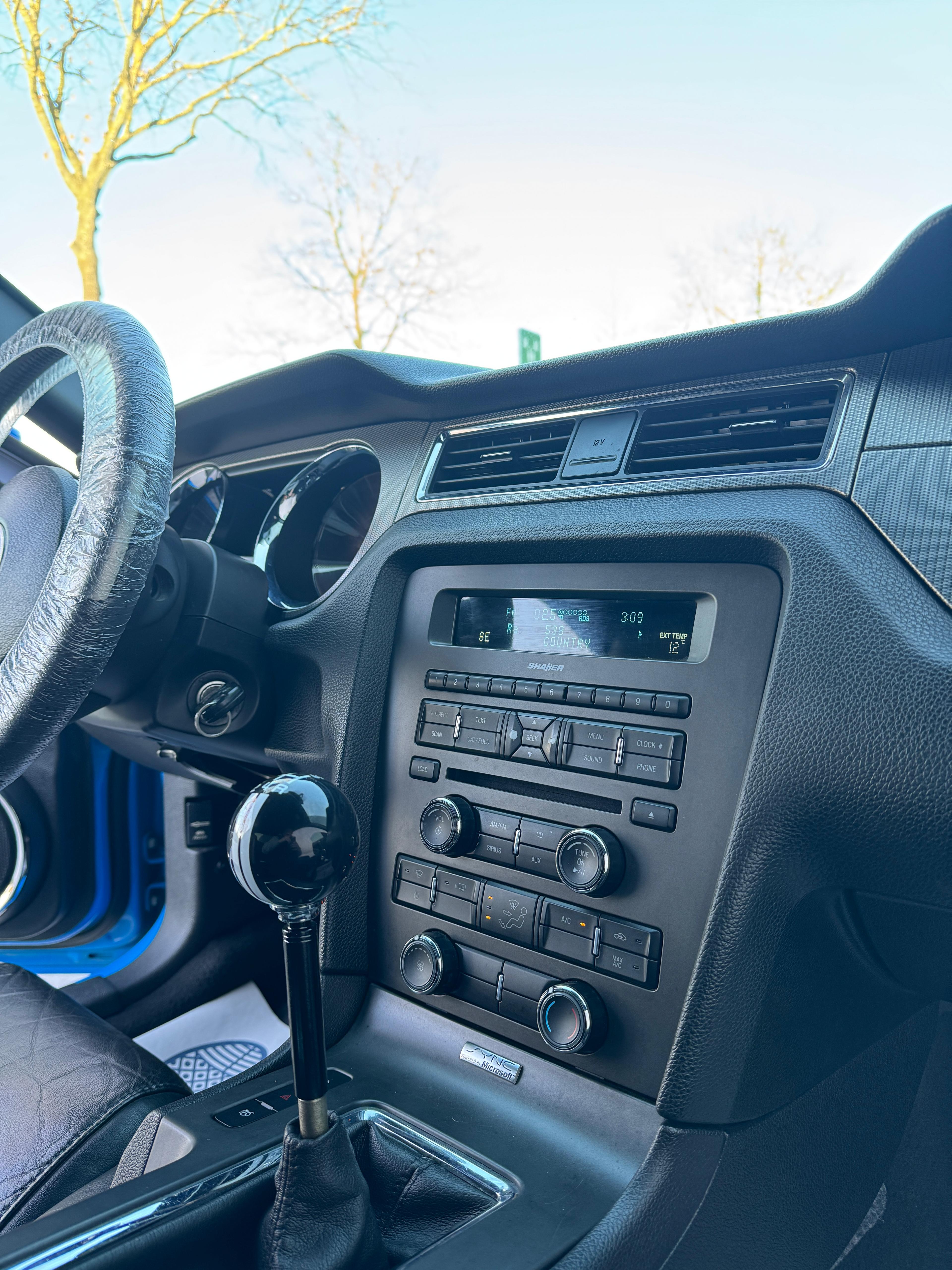 Ford Mustang GT Interior Console
