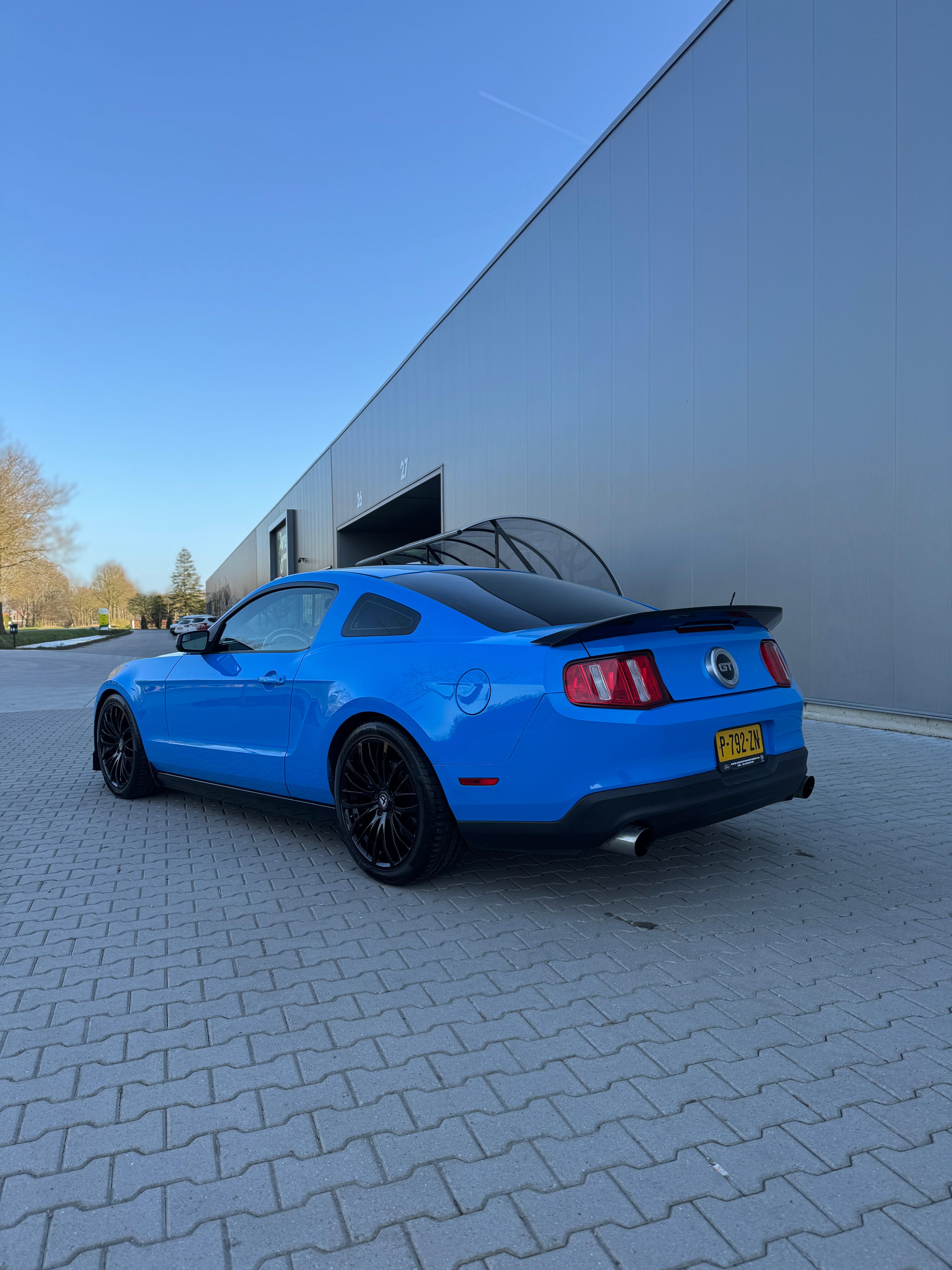 Ford Mustang GT Rear Angle