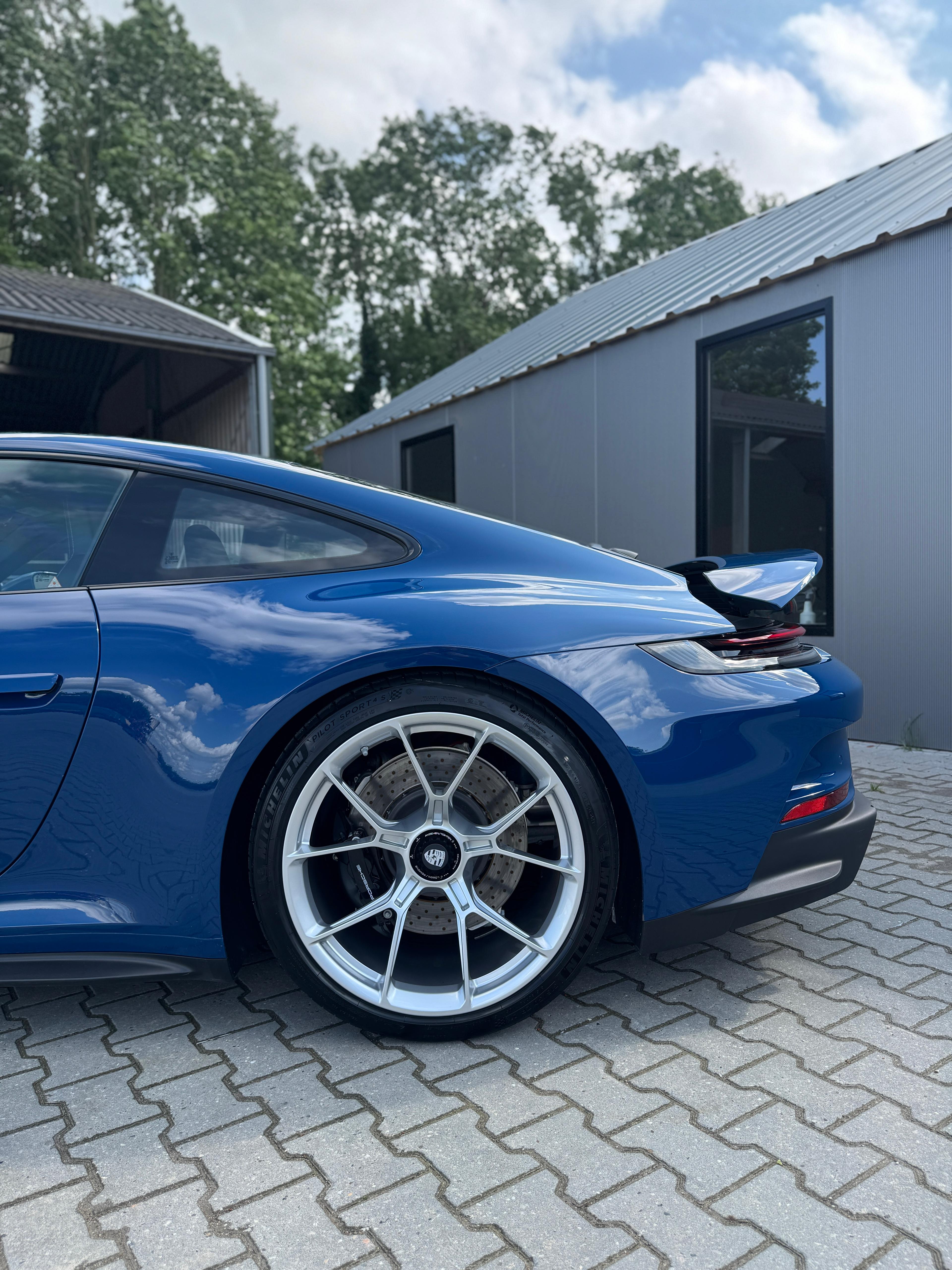 Porsche 911 GT3 Touring rear with spoiler