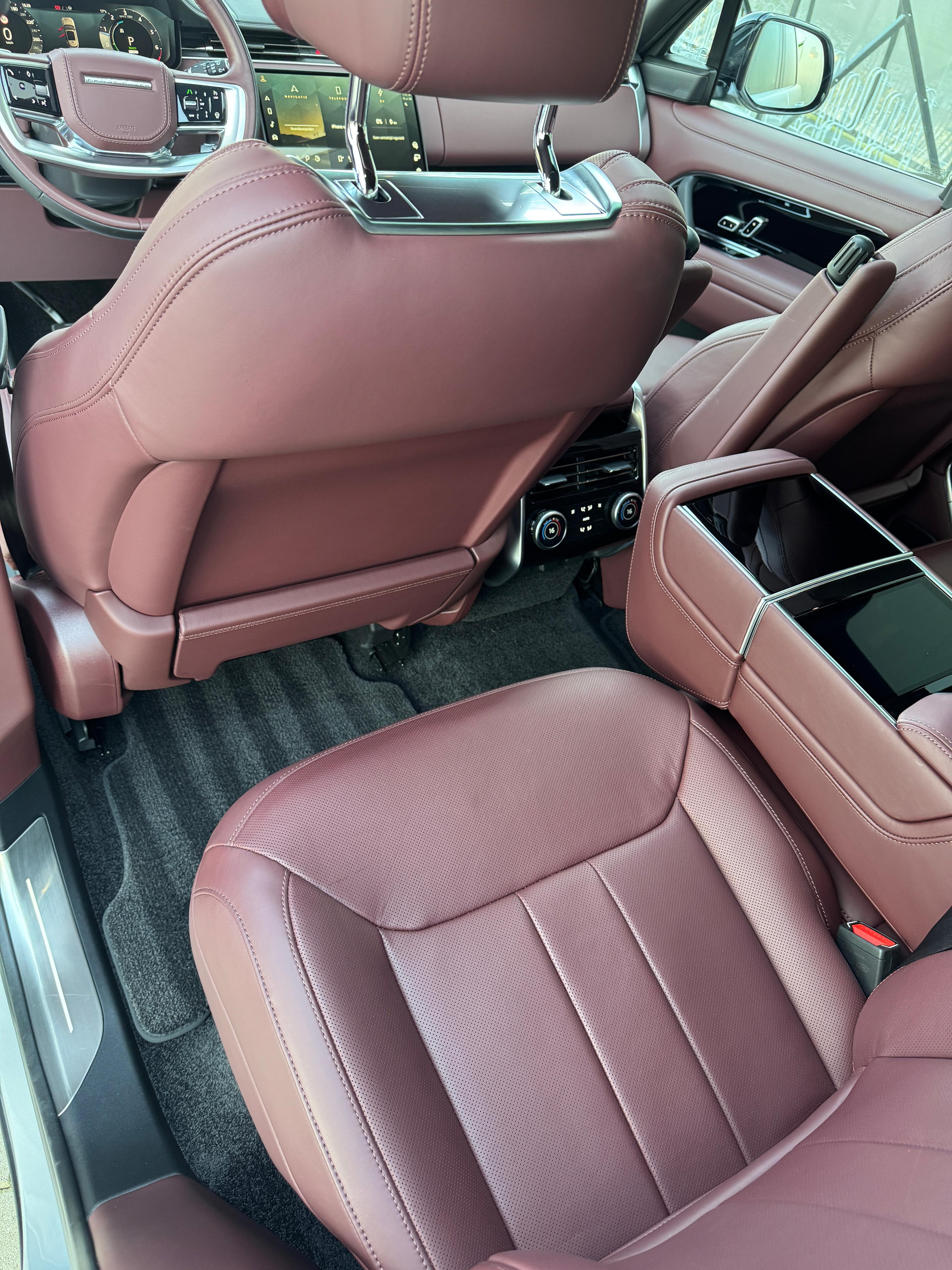 Range Rover Sport Autobiography interieur achterbank